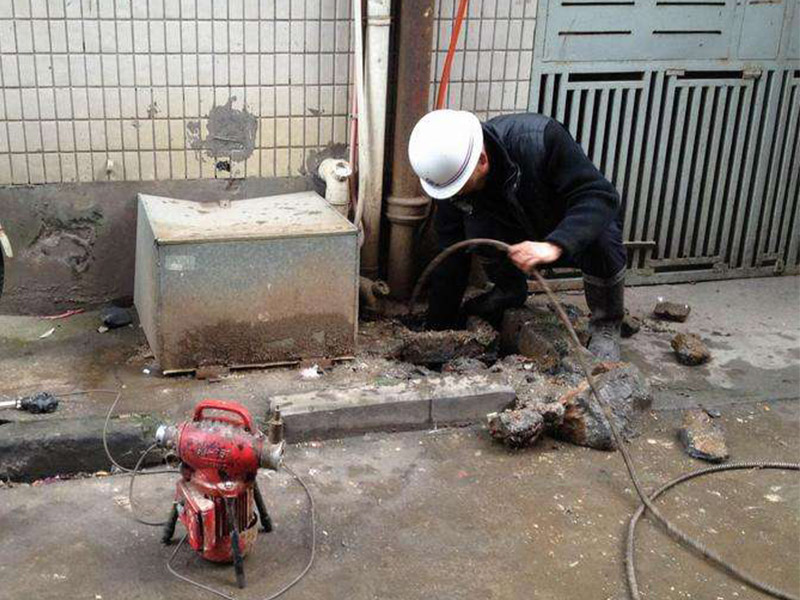 东坡疏通下水道-洗菜池疏通